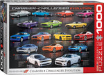 EuroGraphics Dodge Charger Challenger Evolution 1000 pcs Puzzle