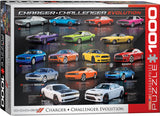 EuroGraphics Dodge Charger Challenger Evolution 1000 pcs Puzzle