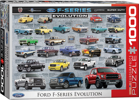 Ford F-Series Evolution - 1000 pcs Puzzle