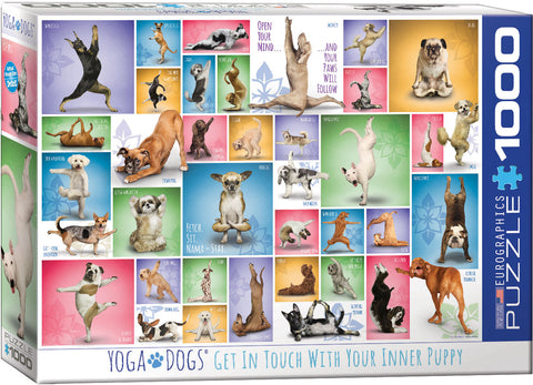 Yoga Dogs - 1000 pcs Puzzle