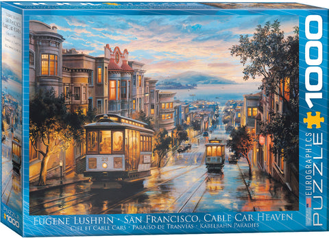 San Francisco Cable Car Heaven - 1000 pcs Puzzle