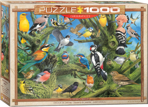 EuroGraphics Garden Birds 1000 pcs Puzzle