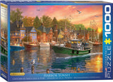 Harbor Sunset - 1000 pcs Puzzle