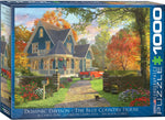 EuroGraphics The Blue Country House 1000 pcs Puzzle