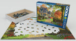 EuroGraphics The Blue Country House 1000 pcs Puzzle