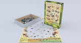 EuroGraphics Dinosaurs 1000 pcs Puzzle