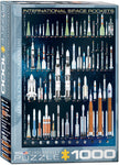 EuroGraphics International Space Rockets 1000 pcs Puzzle