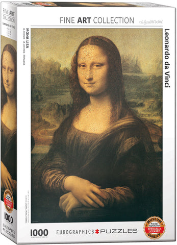 EuroGraphics Mona Lisa 1000 pcs Puzzle