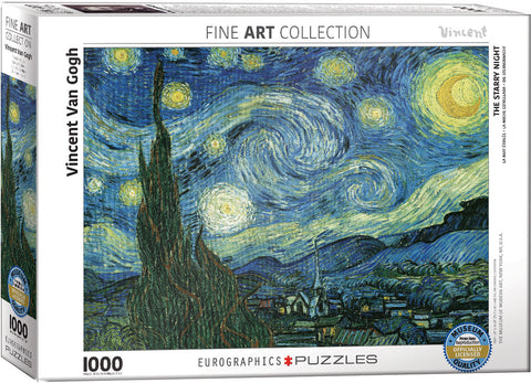 EuroGraphics Starry NightPuzzle 1000 pcs Puzzle