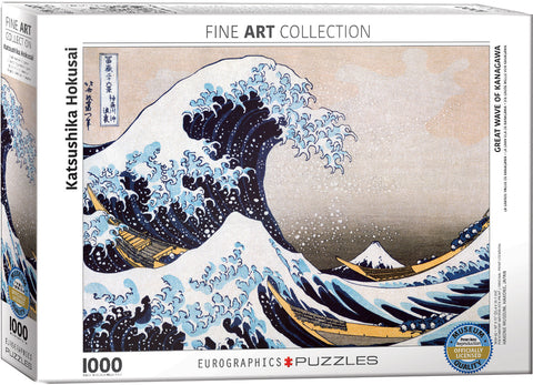 Great Wave of Kanagawa - 1000 pcs Puzzle