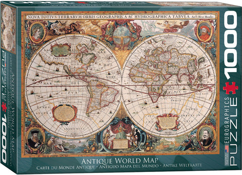 Orbis Geographica World Map - 1000 pcs Puzzle