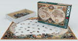 Orbis Geographica World Map - 1000 pcs Puzzle