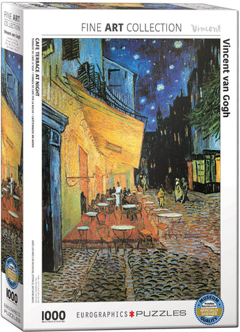 Café Terrace at Night - 1000 pcs Puzzle