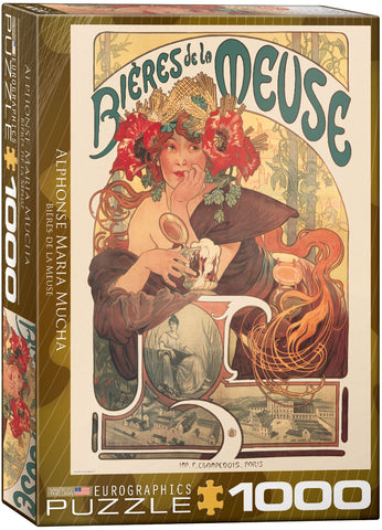 EuroGraphics Bières de la Meuse 1000 pcs Puzzle