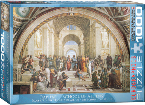 EuroGraphics School of Athens 1000 pcs Puzzle