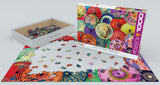 Asian Oil-Paper Umbrellas - 1000 pcs Puzzle