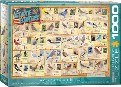 State Birds - 1000 pcs Puzzle