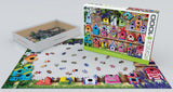 EuroGraphics Home Tweet Home (Birdhouses) 1000 pcs Puzzle