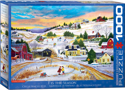 EuroGraphics T'is the Season 1000 pcs Puzzle