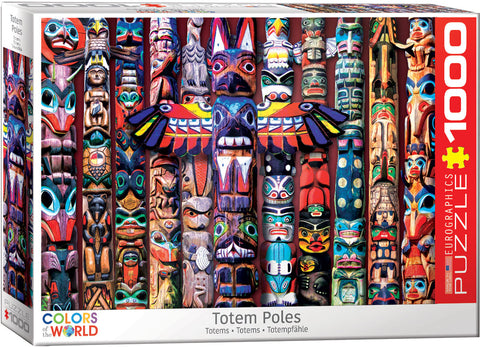 EuroGraphics Totem Poles 1000 pcs Puzzle