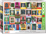 EuroGraphics Mediterranean Windows 1000 pcs Puzzle