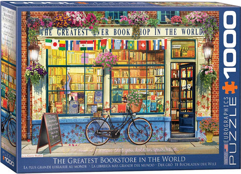 The Greatest Bookstore in the World - 1000 pcs Puzzle