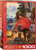 EuroGraphics RCMP Morning Campfire 1000 pcs Puzzle