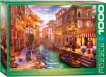 EuroGraphics Sunset Over Venice by Dominic Davidson - 1000 pcs Puzzle