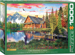 EuroGraphics The Fishing Cabin 1000 pcs Puzzle