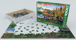 EuroGraphics The Fishing Cabin 1000 pcs Puzzle