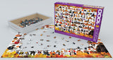 EuroGraphics Halloween Pets 1000 pcs Puzzle