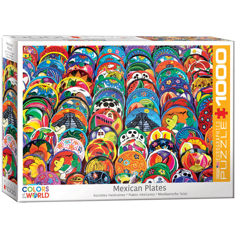 EuroGraphics Mexican Plates 1000 pcs Puzzle