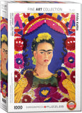 EuroGraphics Frida Kahlo - Self Portrait - The Frame 1000 pcs Puzzle