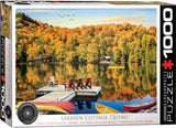 EuroGraphics Lakeside Cottage, Quebec 1000 pcs Puzzle