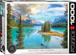 EuroGraphics Maligne Lake, Alberta 1000 pcs Puzzle