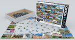 EuroGraphics Globetrotter France 1000 pcs Puzzle