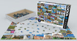 EuroGraphics Globetrotter France 1000 pcs Puzzle