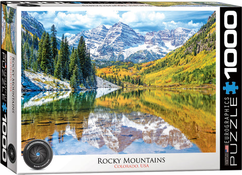 EuroGraphics Rocky Mountains, Colorado. 1000 pcs Puzzle