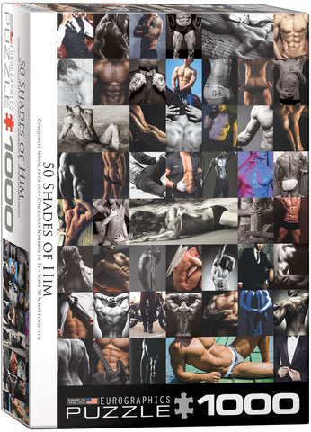 EuroGraphics 50 Shades of Him 1000 pcs Puzzle