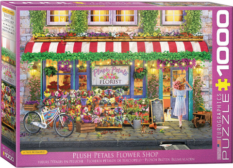 EuroGraphics Plush Petals Florist 1000 pcs Puzzle