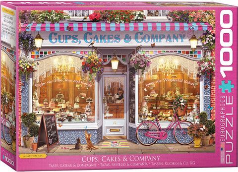 EuroGraphics Cups, Cakes & Company 1000 pcs Puzzle