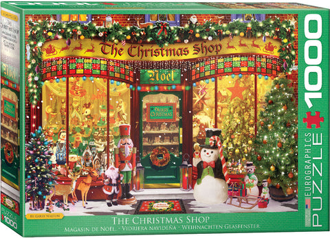 EuroGraphics The Christmas Shop 1000 pcs Puzzle