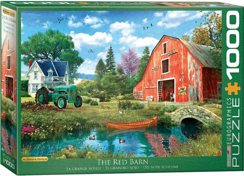 EuroGraphics The Red Barn 1000 pcs Puzzle