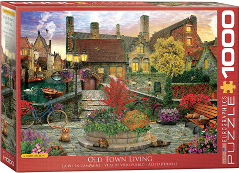 EuroGraphics Old Town Living 1000 pcs Puzzle