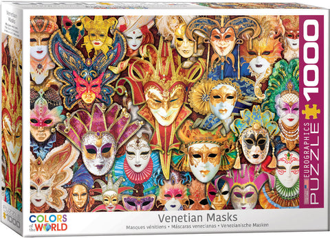 EuroGraphics Venetian Mask 1000 pcs Puzzle