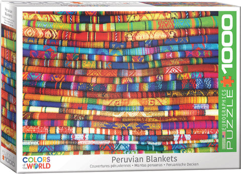 EuroGraphics Peruvian Blankets 1000 pcs Puzzle