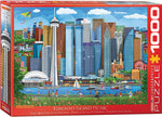 EuroGraphics Toronto Island Picnic 1000 pcs Puzzle