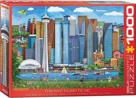 EuroGraphics Toronto Island Picnic 1000 pcs Puzzle