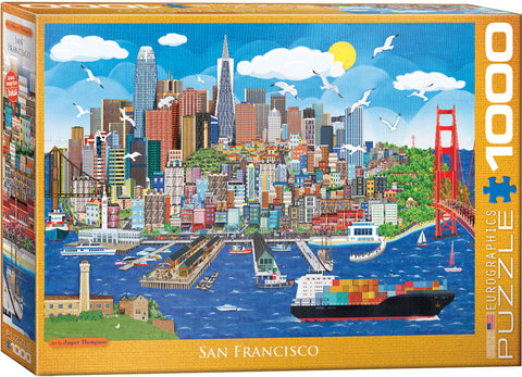 EuroGraphics San Francisco 1000 pcs Puzzle