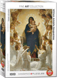 EuroGraphics Virgin with Angels 1000 pcs Puzzle